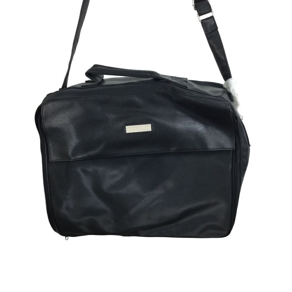 Cerruti Soft-Sided Perfume Sport /Gym Shoulder Travel Bag Black